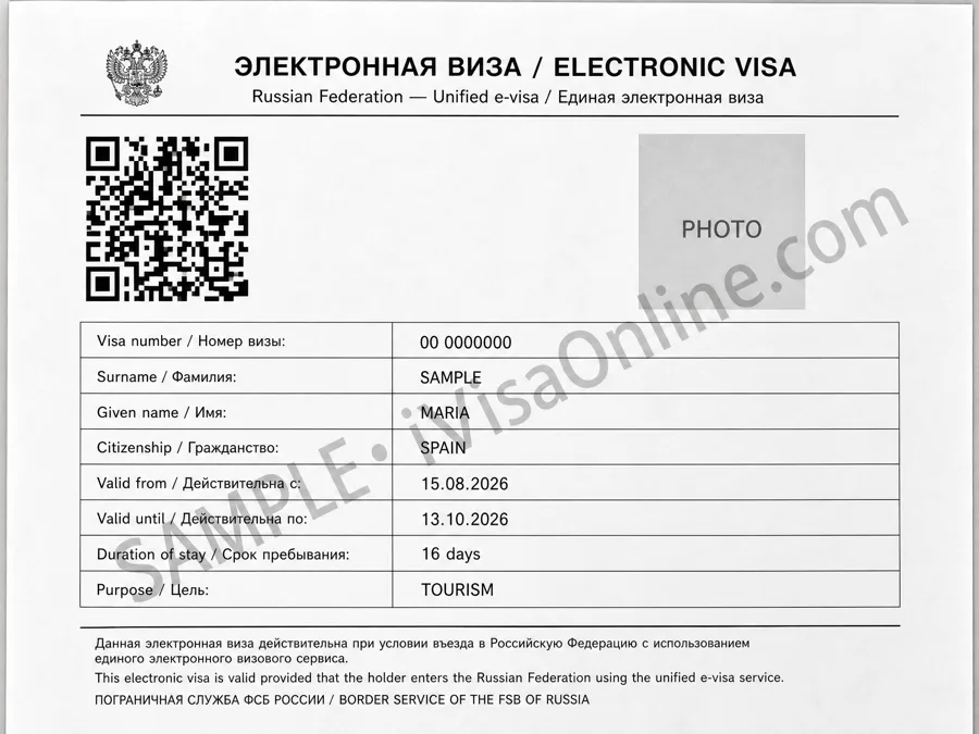 Electronic Visa (E-Visa)